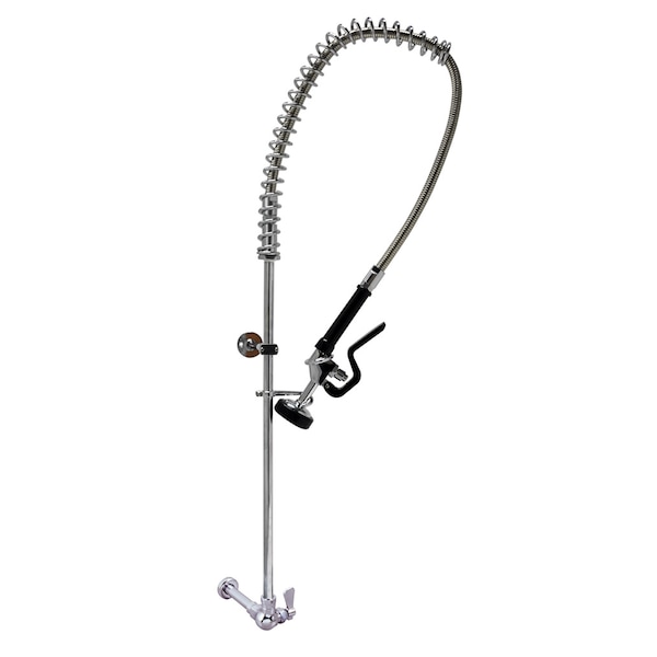 Bk Resources Optiflow Pre-Rinse Assembly with Single Valve Splash Mount BKF-SWMPR-WB-G - main